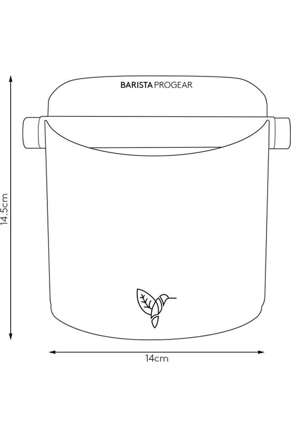 Barista Progear Starling Home Knock Box Large (Stainless Steel)