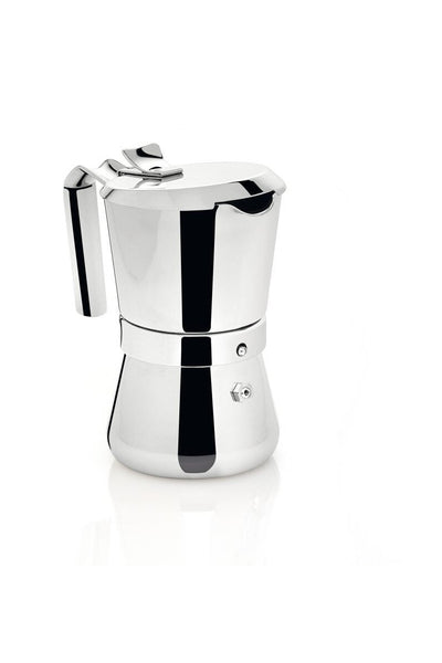 Giannini Oven Top Espresso Maker Giannini Nina, Aluminum Stove Top